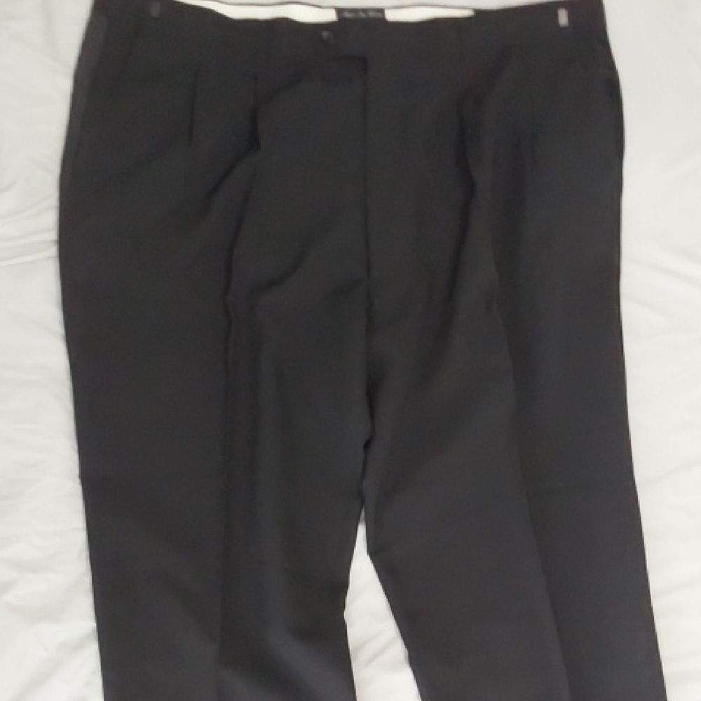Milano Classic Black Men's Dress Pants